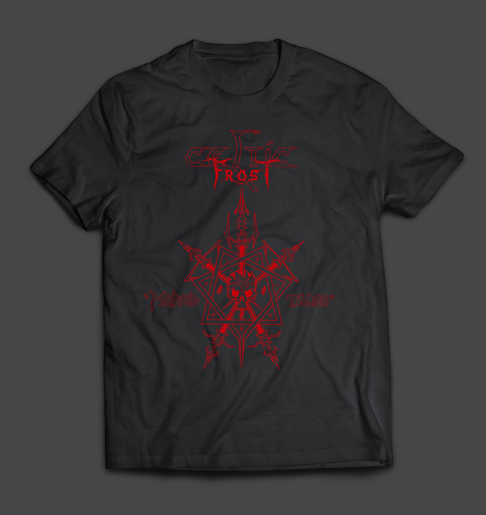 Deathrune | CELTIC FROST – Morbid Tales (red) T-SHIRT