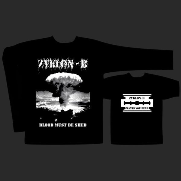 ZYKLON-B - Blood Must be Shed - T-SHIRT - LONGSLEEVE - HOODIE - Image 3