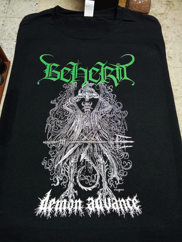 BEHERIT - Demon Advance - MERCH - T-SHIRT - LONGSLEEVE - HOODIE (w/backprint) - Image 4