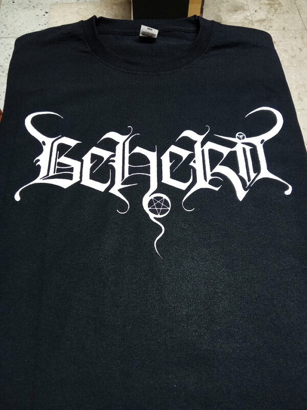 BEHERIT - New Logo (white) - MERCH - T-SHIRT - LONGSLEEVE - HOODIE - Image 3