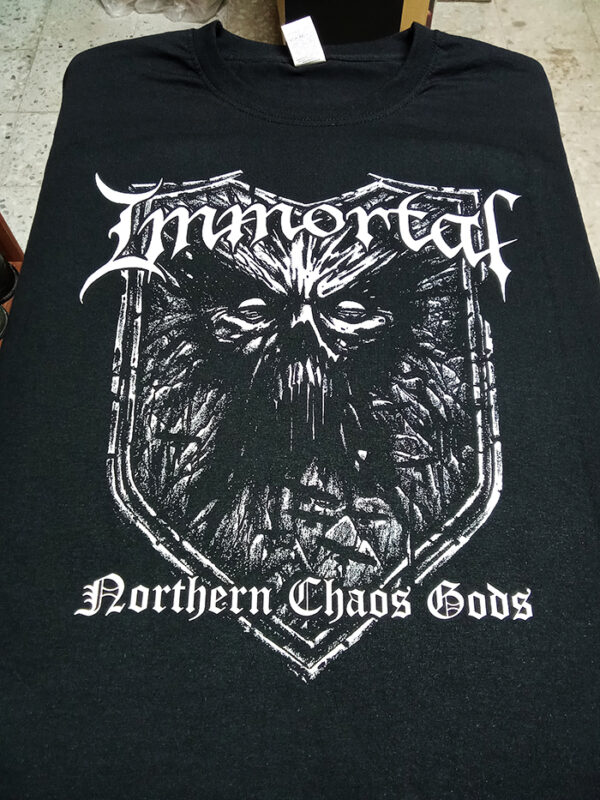 IMMORTAL - Northern Chaos Gods - T-SHIRT - LONGSLEEVE - HOODIE (w/backprint) - Image 4