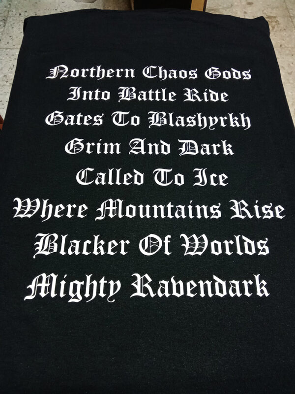 IMMORTAL - Northern Chaos Gods - T-SHIRT - LONGSLEEVE - HOODIE (w/backprint) - Image 5