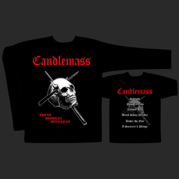 CANDLEMASS - Epicus Doomicus Metallicus (w/backprint) - T-SHIRT - LONGSLEEVE - HOODIE - Image 6