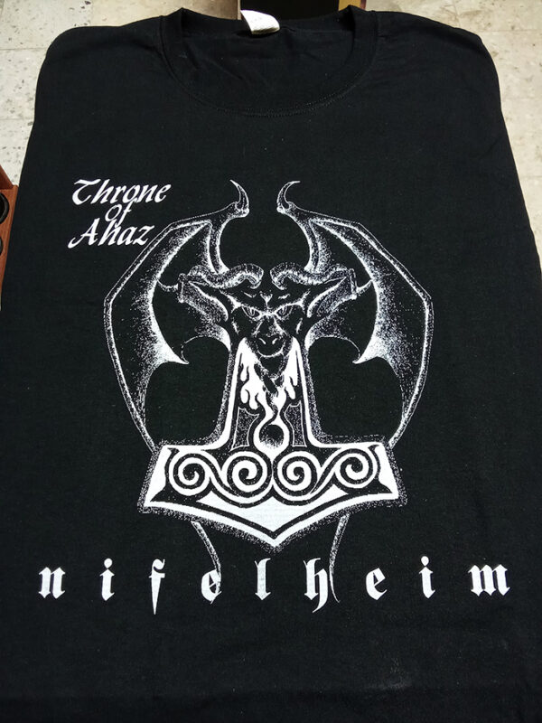 THRONE OF AHAZ - Nifelheim - MERCH - T-SHIRT - LONGSLEEVE - HOODIE (w/backprint) - Image 4