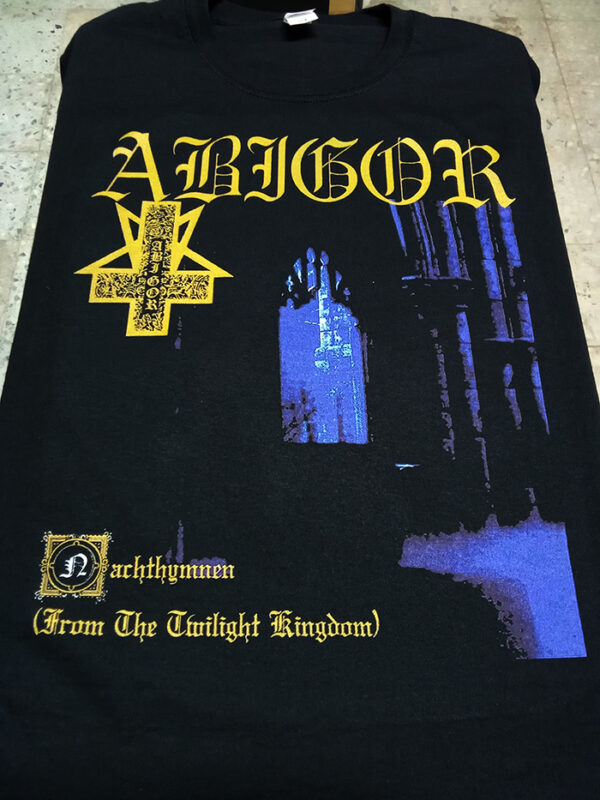 ABIGOR  - Nachthymnen - MERCH - T-SHIRT - LONGSLEEVE - HOODIE - Image 3