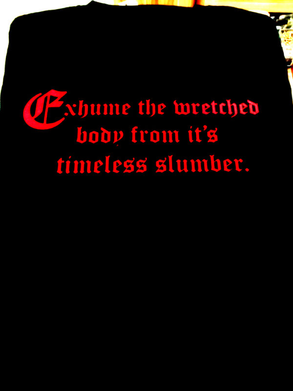 SUFFOCATION - Human Waste - MERCH - T-SHIRT - LONGSLEEVE - HOODIE (w/backprint) - Image 5