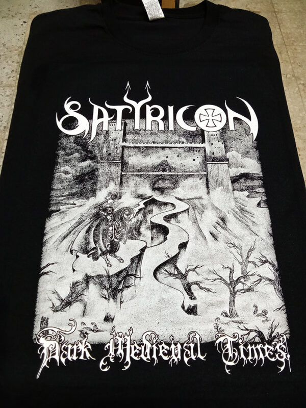 SATYRICON - Dark Medieval Times - MERCH - T-SHIRT - LONGSLEEVE - HOODIE (w/backprint) - Image 4