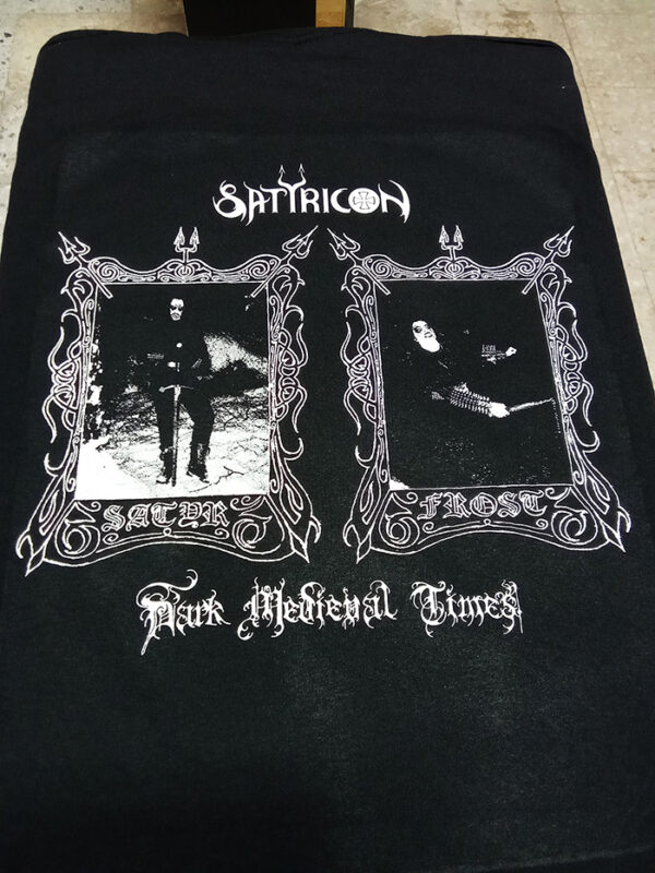 SATYRICON - Dark Medieval Times - MERCH - T-SHIRT - LONGSLEEVE - HOODIE (w/backprint) - Image 5