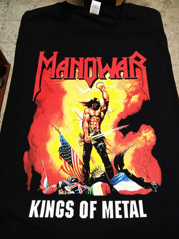 MANOWAR - Kings Of Metal (w/backprint) - T-SHIRT - LONGSLEEVE - HOODIE - Image 4