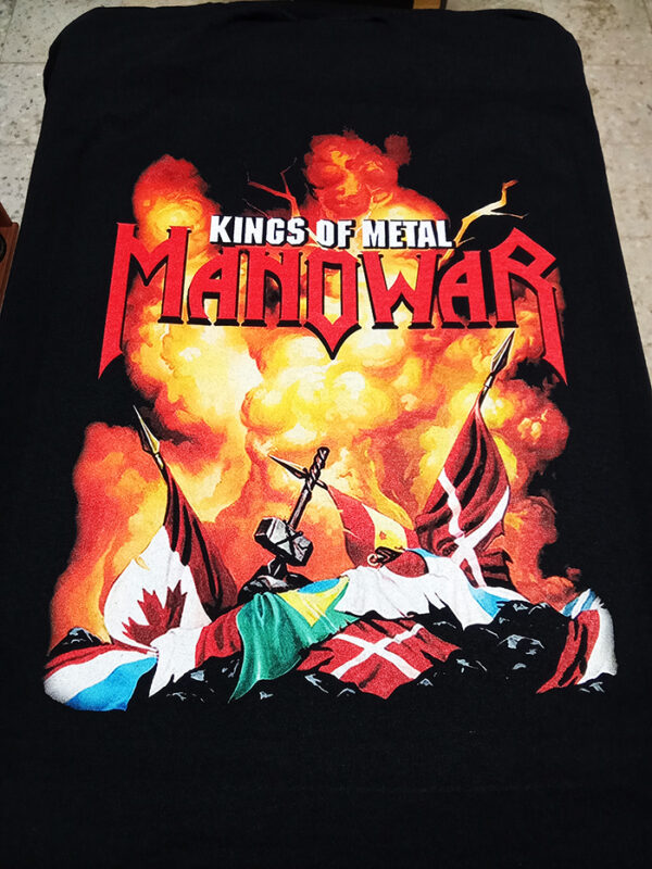 MANOWAR - Kings Of Metal (w/backprint) - T-SHIRT - LONGSLEEVE - HOODIE - Image 5