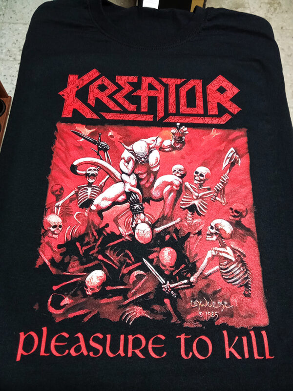 KREATOR - Pleasure To Kill  - MERCH - T-SHIRT - LONGSLEEVE - HOODIE - Image 4