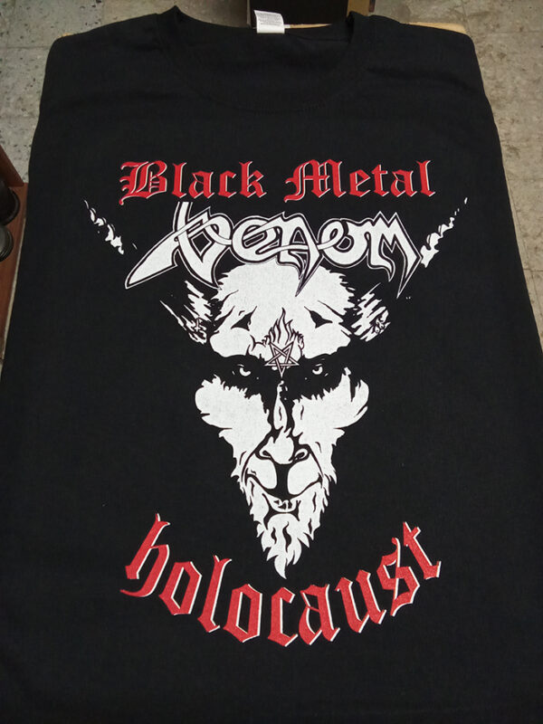 VENOM - Black Metal Holocaust - MERCH - T-SHIRT - LONGSLEEVE - HOODIE (w/backprint) - Image 4