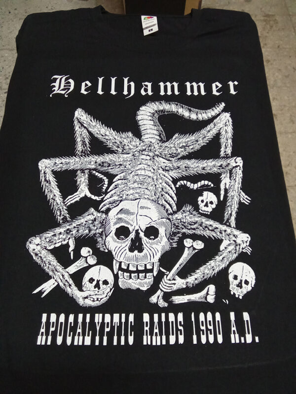 HELLHAMMER - Apocalyptic Raids 1990 AD - MERCH - T-SHIRT - LONGSLEEVE - HOODIE - Image 3