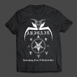 ABIGAIL - Descending from a Blackend Sky - MERCH - T-SHIRT - LONGSLEEVE - HOODIE