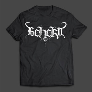 BEHERIT - New Logo (white) - MERCH - T-SHIRT - LONGSLEEVE - HOODIE