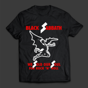 BLACK SABBATH - We Sold Our Soul For Rock N Roll  - MERCH - T-SHIRT - LONGSLEEVE - HOODIE