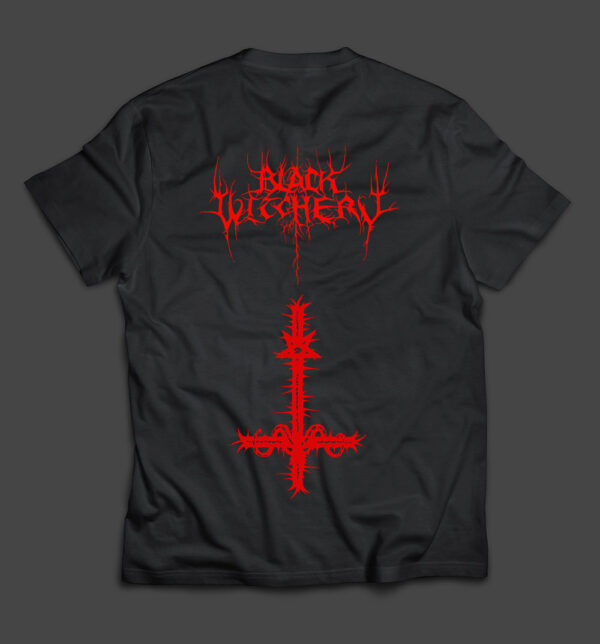 BLACK WITCHERY - Upheaval Of Satanic Might - MERCH - T-SHIRT - LONGSLEEVE - HOODIE (w/backprint) - Image 2