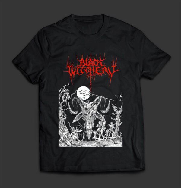 BLACK WITCHERY - Upheaval Of Satanic Might - MERCH - T-SHIRT - LONGSLEEVE - HOODIE (w/backprint)