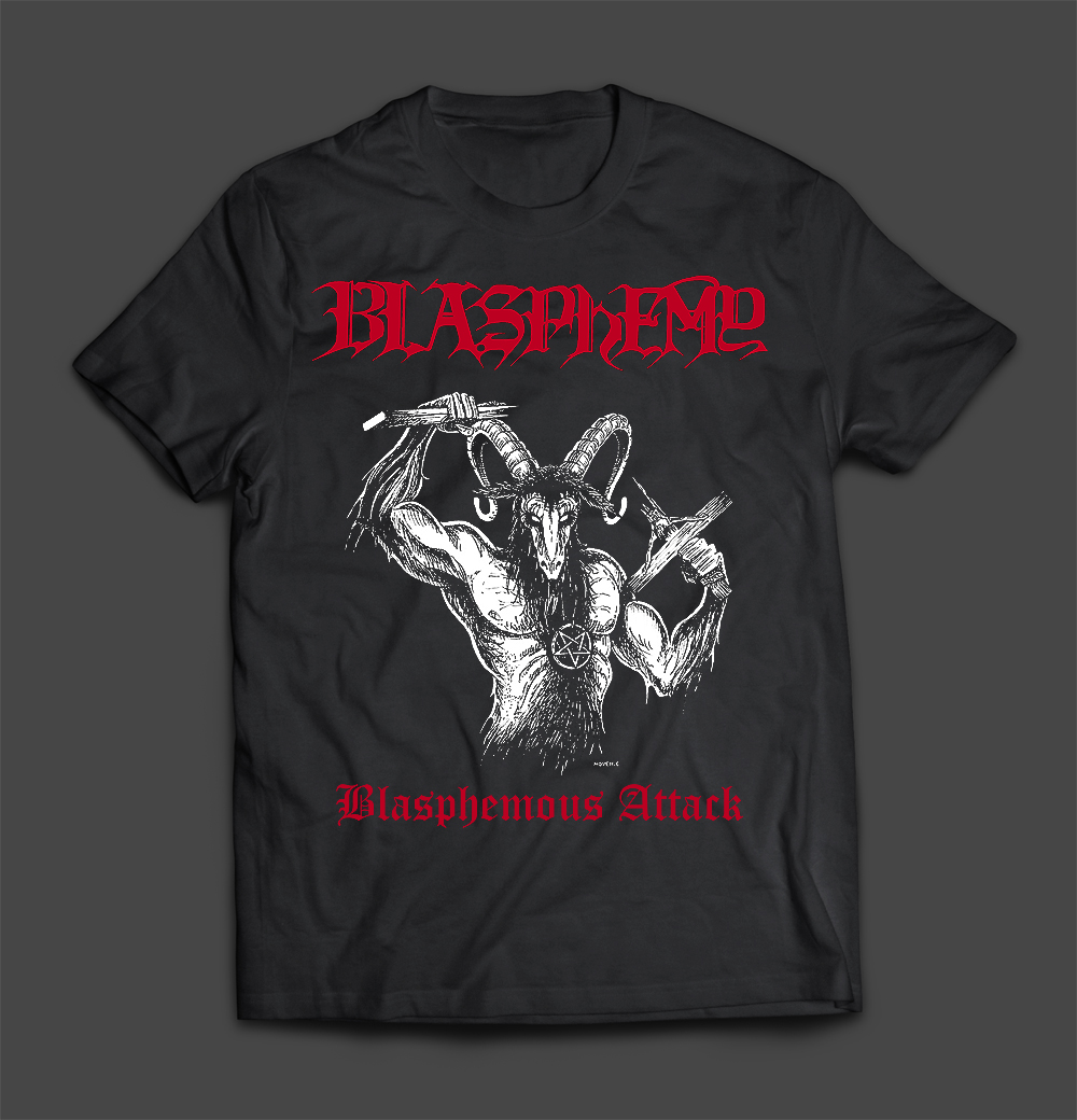 Blasphemy - Blasphemous Attack (w/backprint) - MERCH - T-SHIRT - LONGSLEEVE - HOODIE