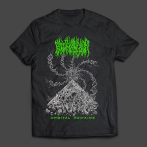 BLOOD INCANTATION - Orbital Remains (w/backprint) - MERCH - T-SHIRT - LONGSLEEVE - HOODIE
