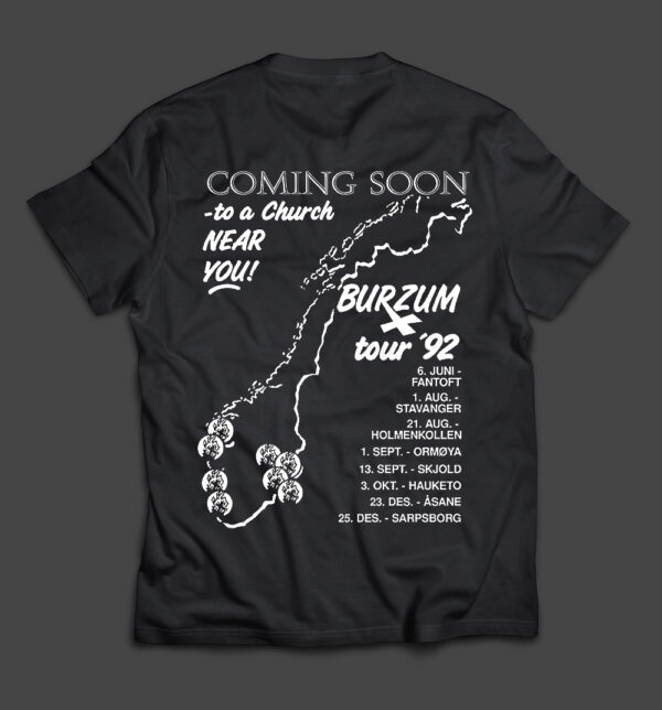 BURZUM - Coming Soon..  - T-SHIRT - LONGSLEEVE - HOODIE (w/backprint) - Image 2