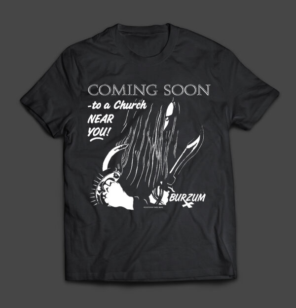 BURZUM - Coming Soon..  - T-SHIRT - LONGSLEEVE - HOODIE (w/backprint)