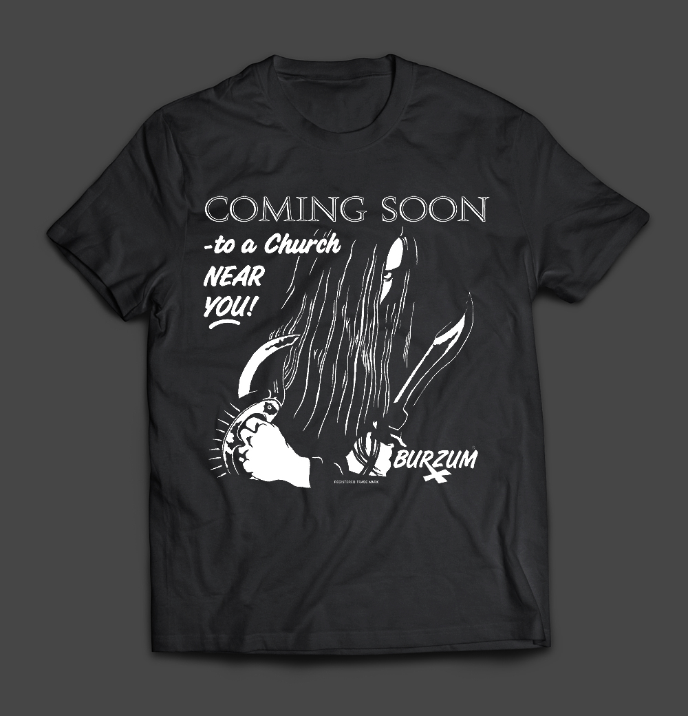 BURZUM - Coming Soon..  - T-SHIRT - LONGSLEEVE - HOODIE (w/backprint)
