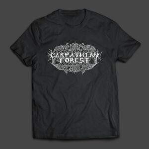 CARPATHIAN FOREST - White Logo - MERCH - T-SHIRT - LONGSLEEVE - HOODIE