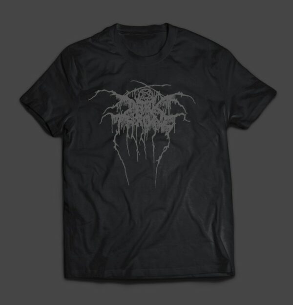 DARKTHRONE - Logo / True Norvegian Black Metal (grey) - MERCH - T-SHIRT - LONGSLEEVE - HOODIE (w/backprint)