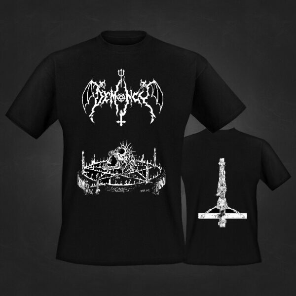 DEMONCY - Faustian Dawn, (w/backprint) - MERCH - T-SHIRT - LONGSLEEVE - HOODIE