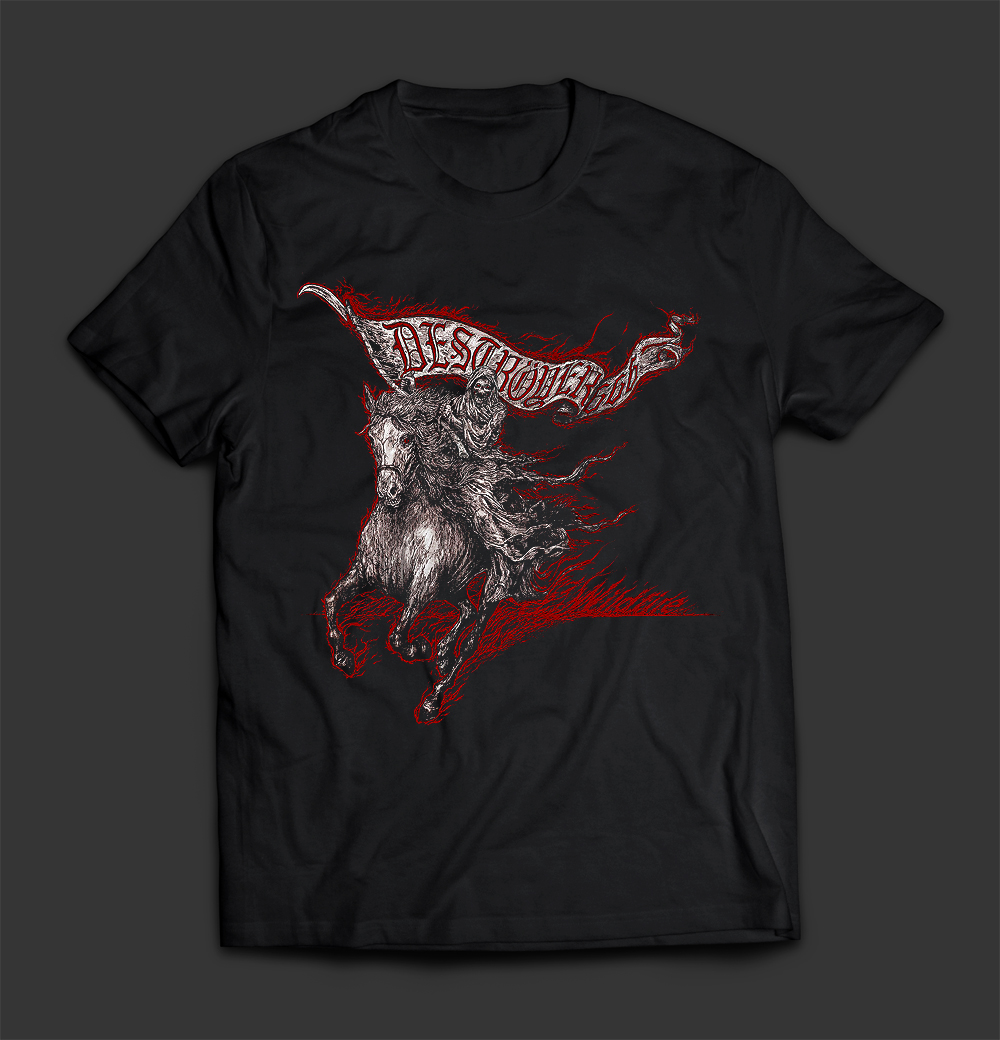 DESTROYER 666 - Wildfire - MERCH - T-SHIRT - LONGSLEEVE - HOODIE