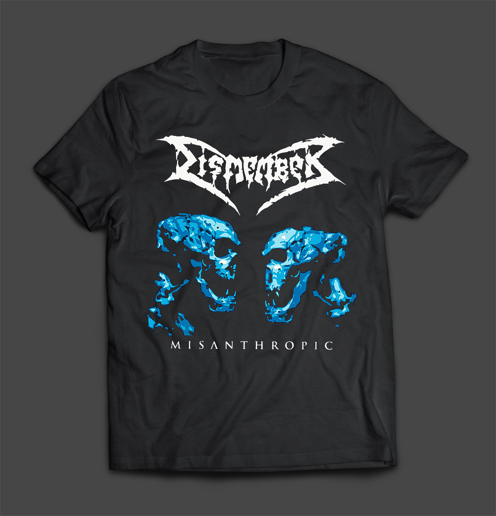DISMEMBER - Misanthropic - MERCH - T-SHIRT - LONGSLEEVE - HOODIE