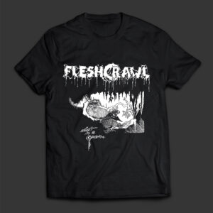 FLESHCRAWL - Lost In A Grave - MERCH - T-SHIRT - LONGSLEEVE - HOODIE
