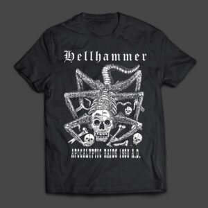 HELLHAMMER - Apocalyptic Raids 1990 AD - MERCH - T-SHIRT - LONGSLEEVE - HOODIE