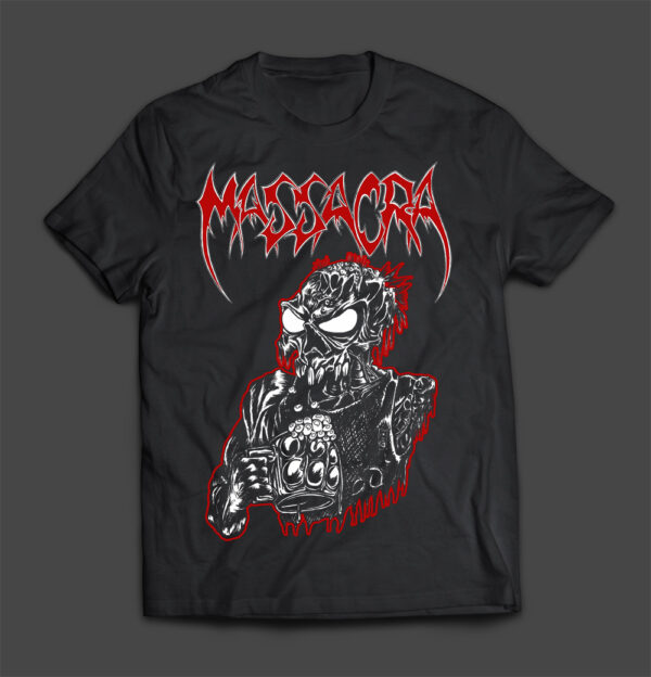 MASSACRA - Only Killing Is Tougher  - T-SHIRT - LONGSLEEVE - HOODIE (w/backprint)