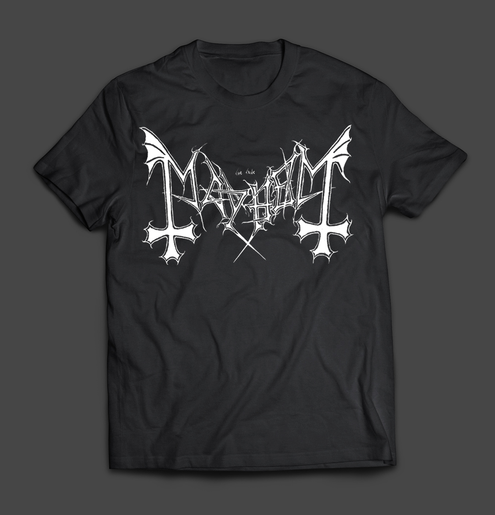 MAYHEM – Logo T-SHIRT – Deathrune Records