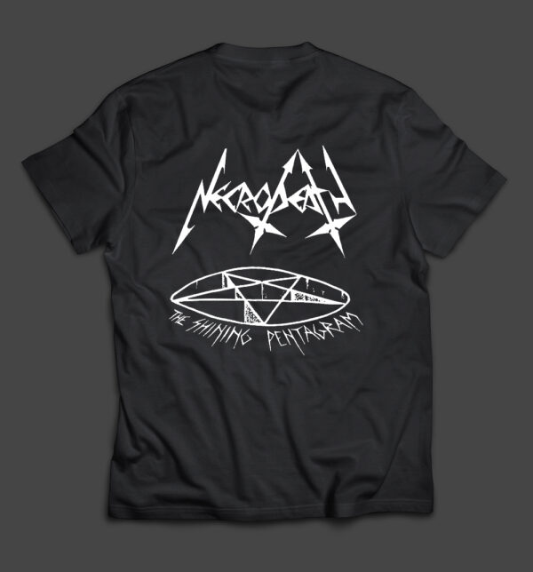 NECRODEATH - The Shining Pentagram (w/backprint) - MERCH - T-SHIRT - LONGSLEEVE - HOODIE - Image 2