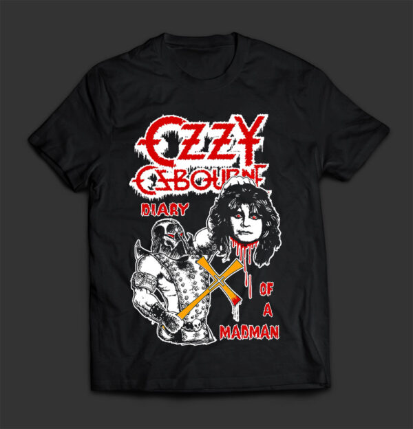 OZZY OZBOURNE - Diary Of A Madman - MERCH - T-SHIRT - LONGSLEEVE - HOODIE