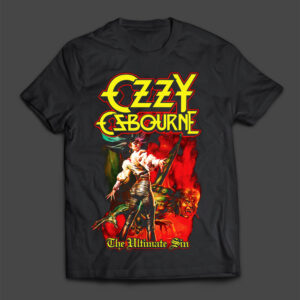 OZZY OZBOURNE - The Ultimate Sin - MERCH - T-SHIRT - LONGSLEEVE - HOODIE