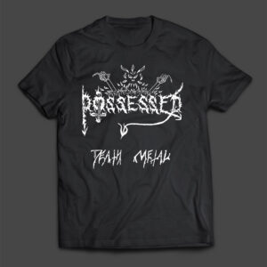 POSSESSED - Death Metal (white) - MERCH - T-SHIRT - LONGSLEEVE - HOODIE