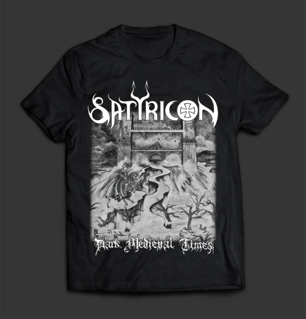 SATYRICON - Dark Medieval Times - MERCH - T-SHIRT - LONGSLEEVE - HOODIE (w/backprint)