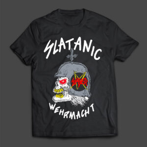SLAYER - Slatanic Wehrmacht / World Tour 85 (w/backprint) - MERCH - T-SHIRT - LONGSLEEVE - HOODIE