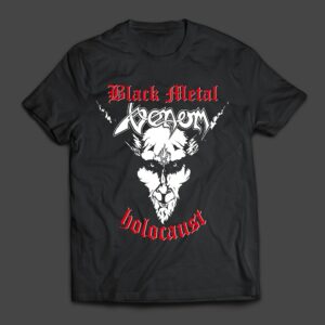 VENOM - Black Metal Holocaust - MERCH - T-SHIRT - LONGSLEEVE - HOODIE (w/backprint)