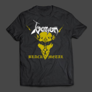 VENOM - Black Metal  (yellow) - MERCH - T-SHIRT - LONGSLEEVE - HOODIE