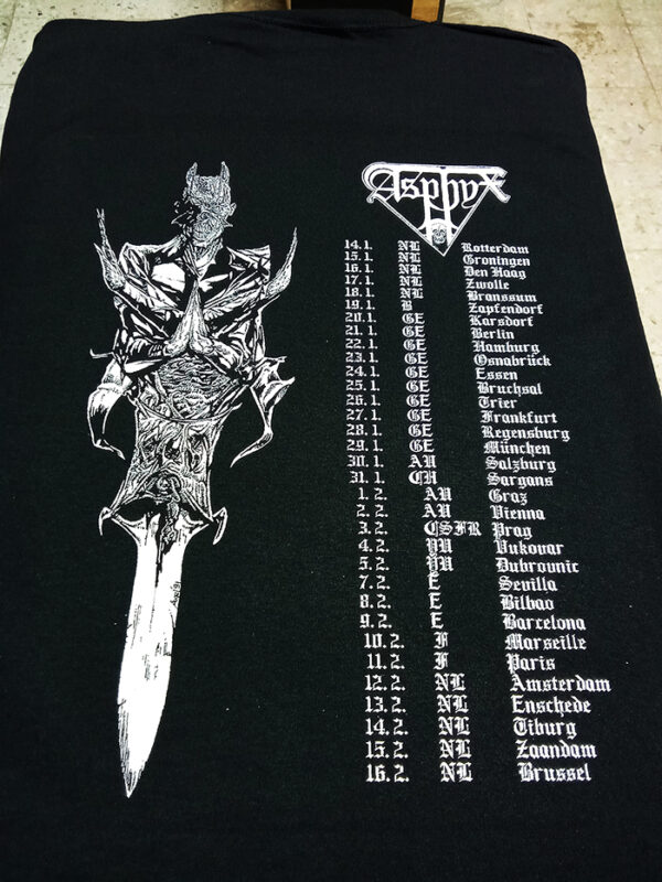 ASPHYX - The Rack Tour (w/backprint) - T-SHIRT - LONGSLEEVE - HOODIE - Image 5