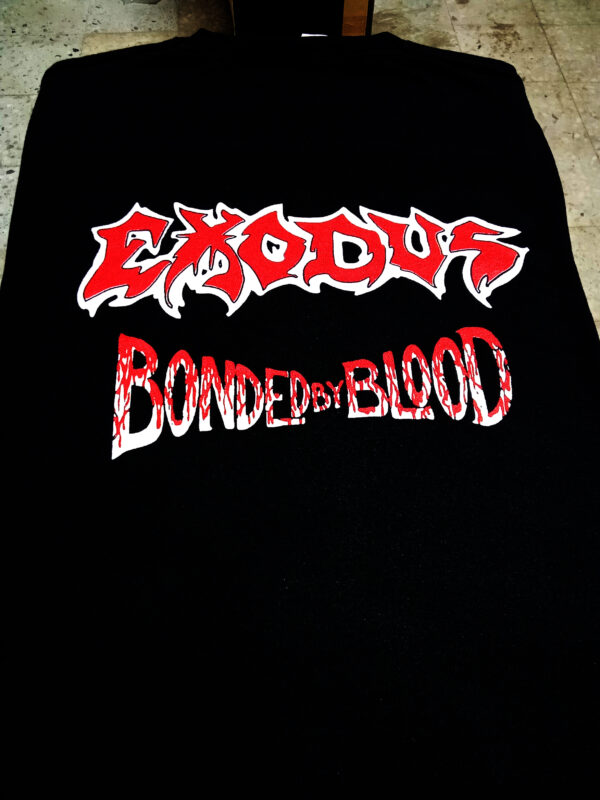 EXODUS - Bonded By Blood (w/backprint) - T-SHIRT - LONGSLEEVE - HOODIE - Image 5