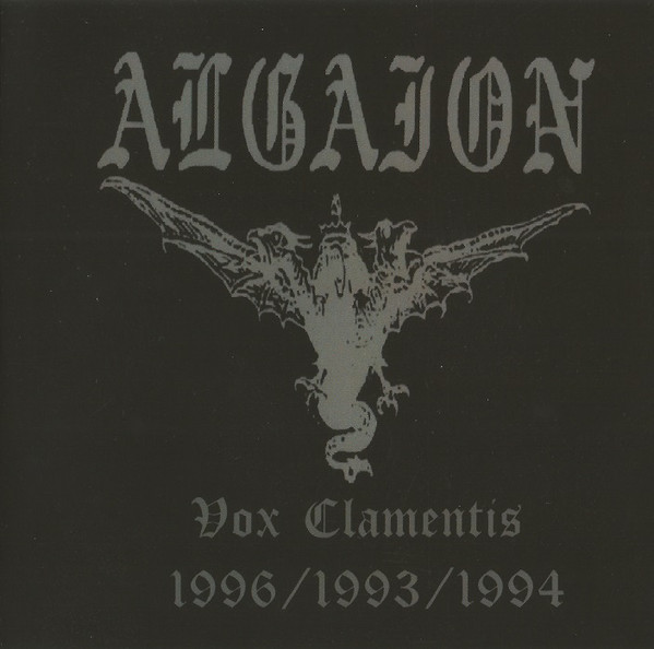 ALGAION ‎– Vox Clamentis 1996/1993/1994 CD
