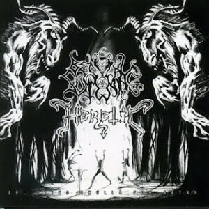 BESTIAL SUMMONING / HERETIC  Splitting Skulls For... SPLIT LP