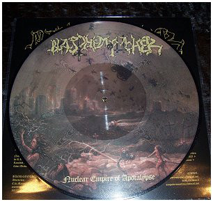 BLASPHEMOPHAGHER - Nuclear Empire of Apocalypse   Pic LP