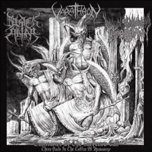 BLACK ALTAR / VARATHRON / THORNSPAWN – Emissariies Of  A Darkened Call - Emissaries Of The Darkened Call -  3 WAY SPLIT LP (black vinyl)